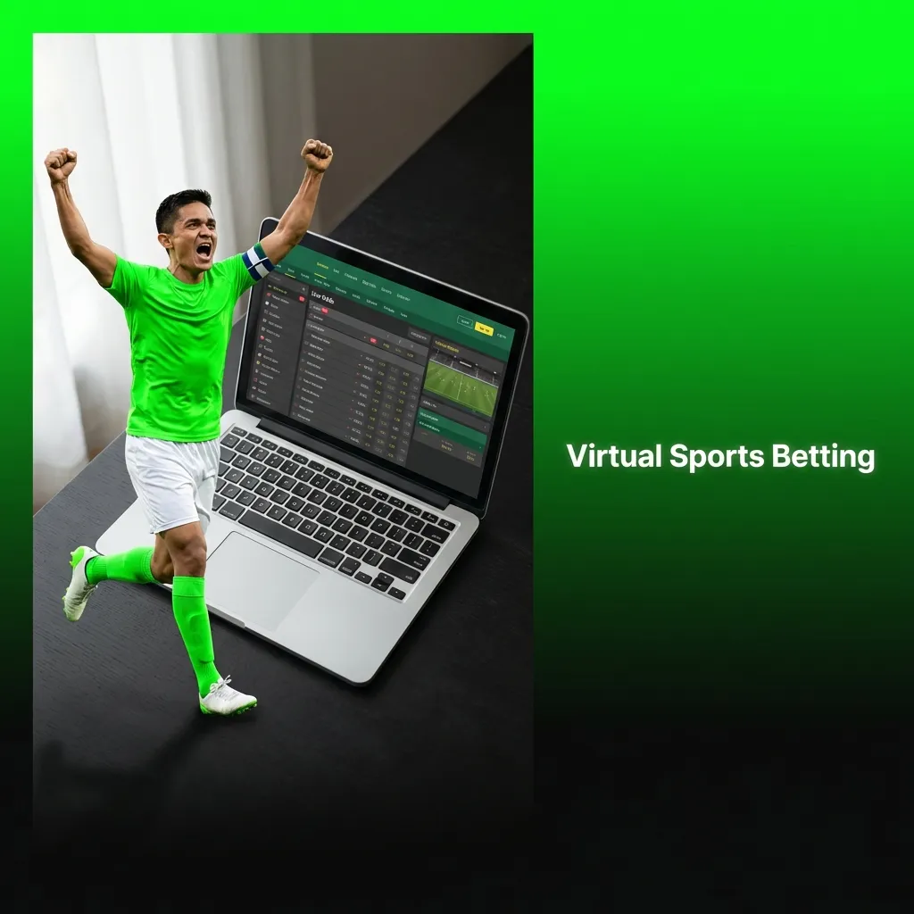 BC Game virtual sports betting interface showing simulated football, horse racing, greyhound racing, and basketball events